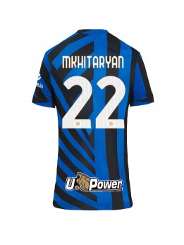 Inter Milan Henrikh Mkhitaryan #22 Replika Hemmakläder Dam 2024-25 Kortärmad